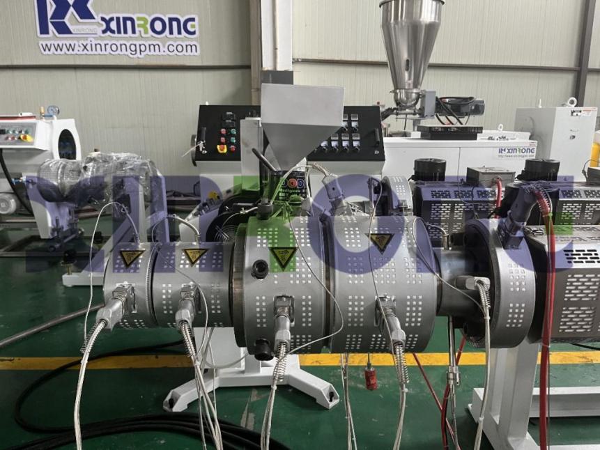 Successfully Test Run of PE 250 Pipe Production Line2.jpg