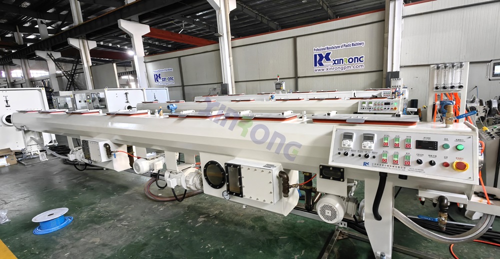 PE32-110mm PE63-160mm pipe machine successfully tested3.jpg