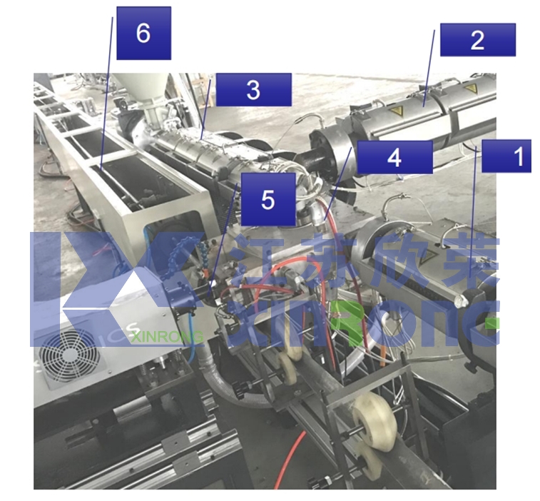 Production Process of PEX and PPR Composite Aluminum-Plastic Pipe Extrusion Line4.jpg