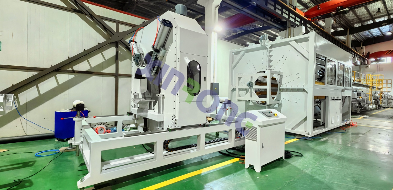 PE560-1200mm pipe machine on production for Middle Asia customer5.jpg