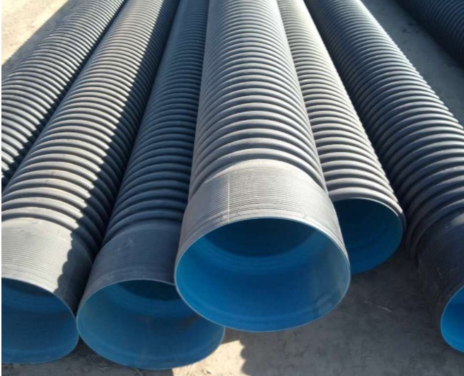 The difference between double wall corrugated pipe and hollow wall winding pipe