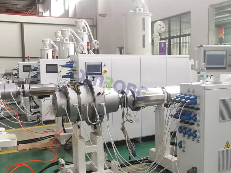 PE20-110mm and PE110-315mm Pipe Machines Ready for Delivery