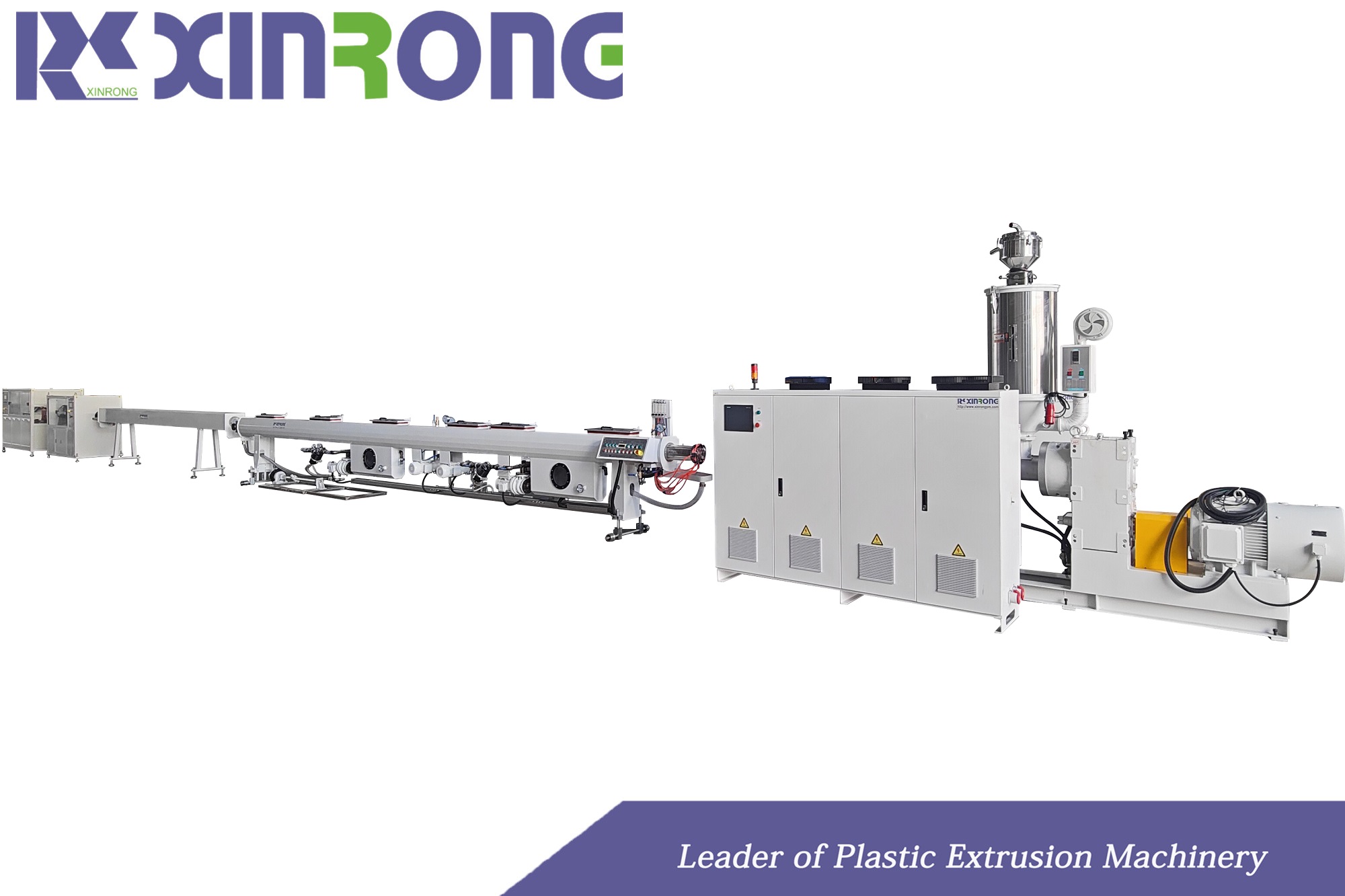 PPR 20-110mm pipe production line successfully tested and will be shipped to Africa soon