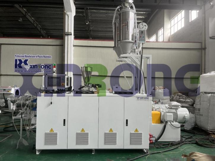 Successfully Test Run of PE 250 Pipe Production Line