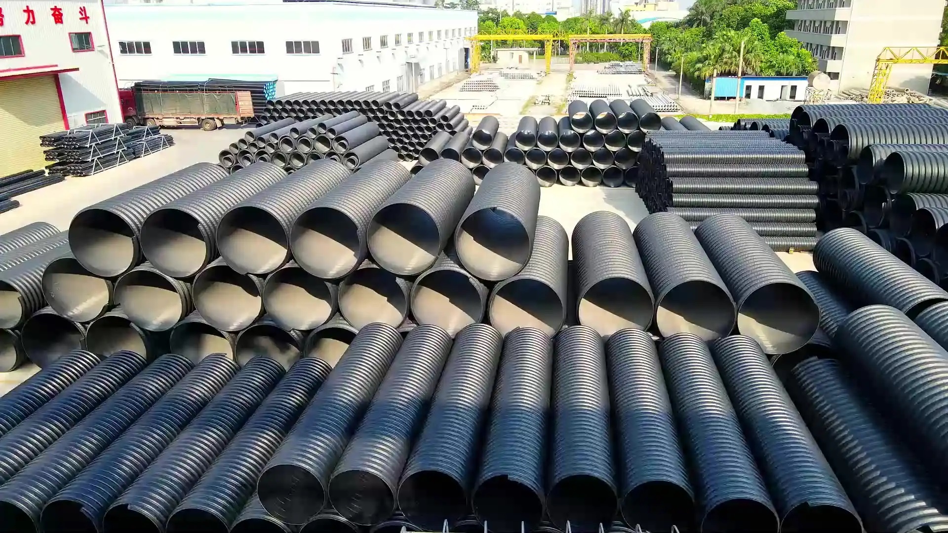 The composition of single-wall corrugated pipe equipment and the wide application of single-wall corrugated pipe