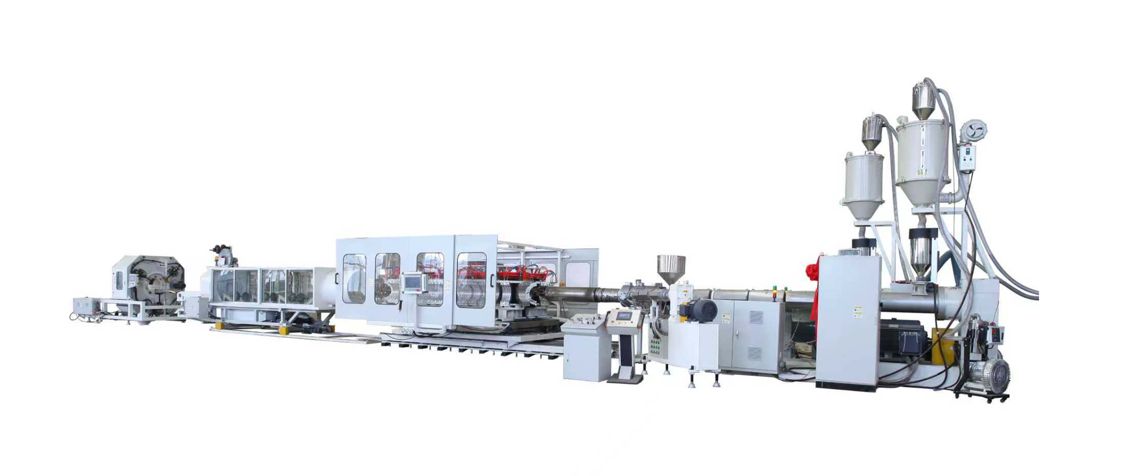 Double Wall Corrugated Pipe Extrusion Line