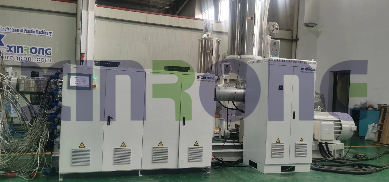 How to repair the plastic pipe production line when there are defects in use